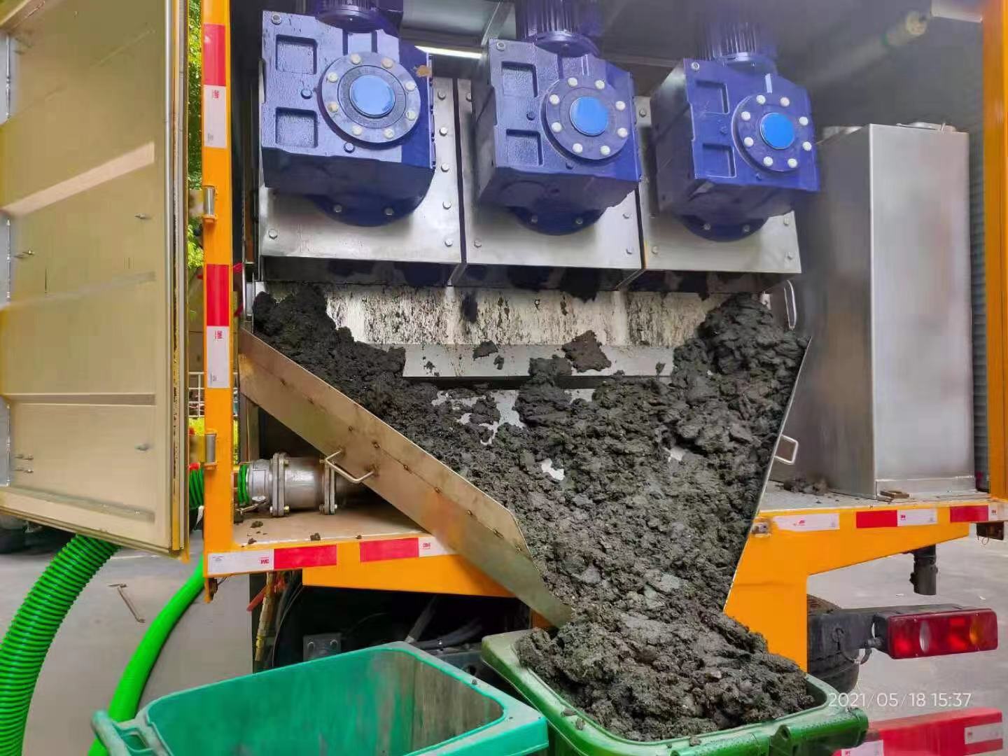 泉山化粪池清掏城市维护站-泥浆净化干湿分离处理